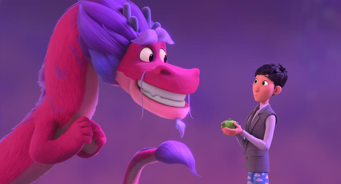New Netflix Film, Wish Dragon Gives a New Take on Having a Genie in a Bottle